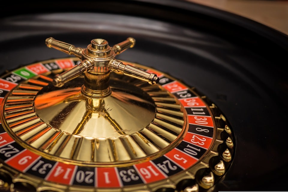 gros plan sur une roulette de casino