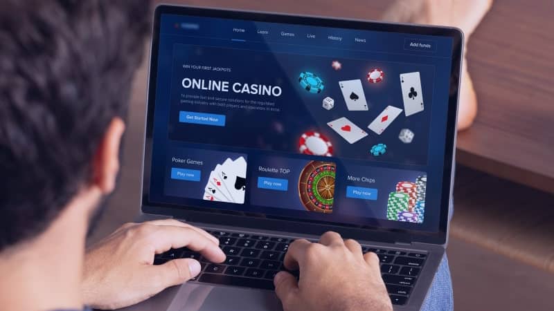 joueur de casino en ligne