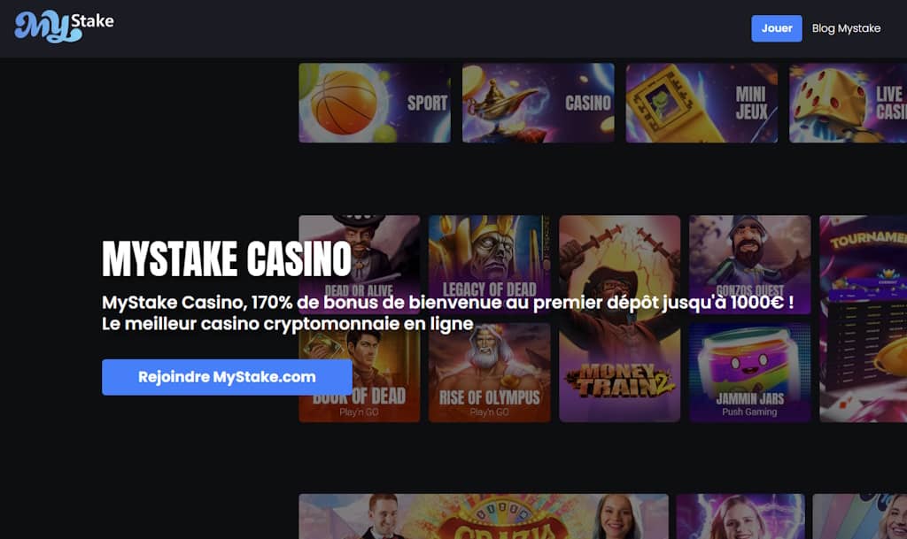 mystake casino en ligne bitcoin
